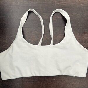 Vuori White Sports Bra